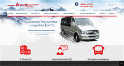 Desktop Screenshot of bustravel.com.pl
